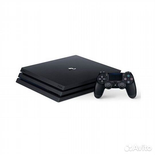PS4 Pro 1Tb + крепление на стену