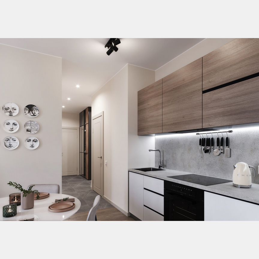 2-к. квартира, 54,6 м², 20/22 эт.