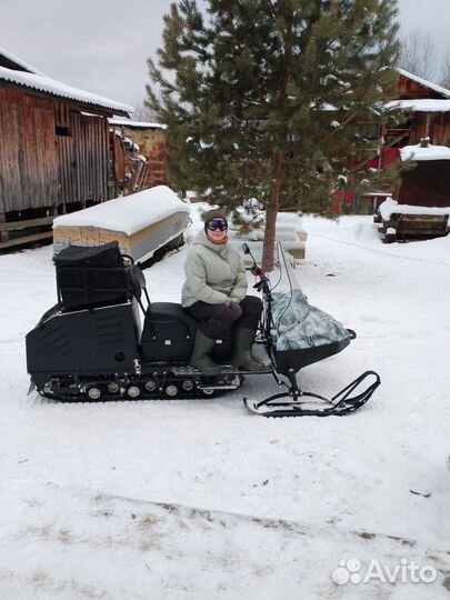 Снегоход Бурлак М егерь
