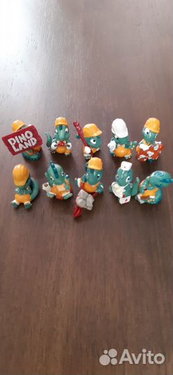 Игрушки из киндера 90х