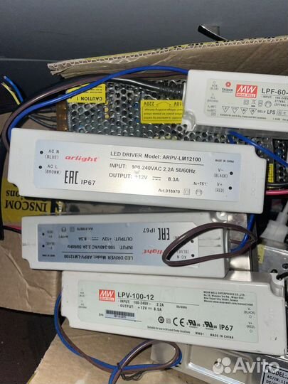 Блоки питания для led
