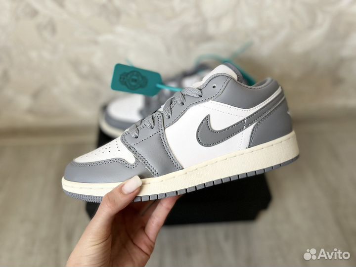 Кеды Jordan 1 Low Vintage Grey новые