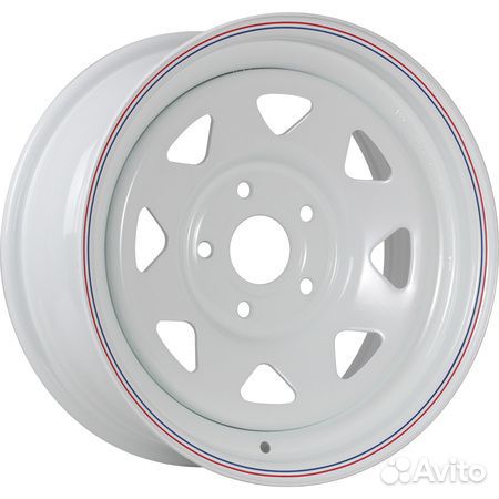 Off-Road-Wheels White : 8x16 5*114.3 Et:-19 Dia:84.1 белый