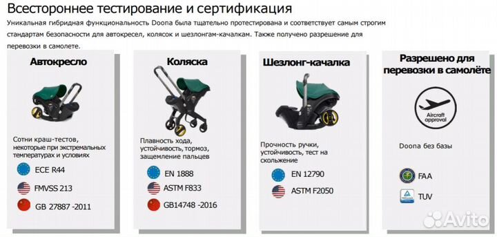 Коляска-автокресло Doona+ / Grey Hound