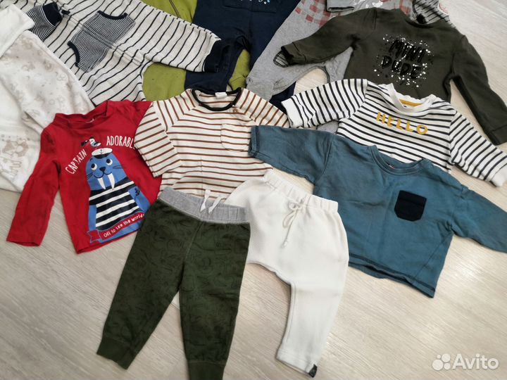 Детские вещи от 3 до 9 мес(в основном на 6 м +/)