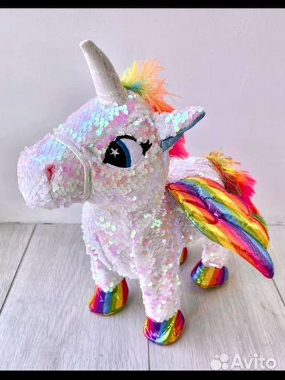 Игрушки мягкие Дракон Мишки Тедди Единорог Сюрприз