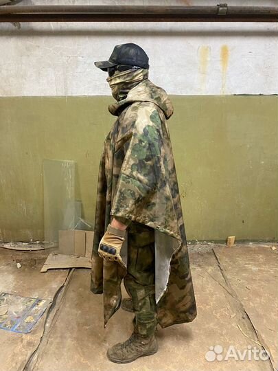 Плащ пончо,дождевик