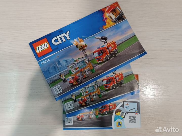 Lego City 60214 Пожар в бургерной