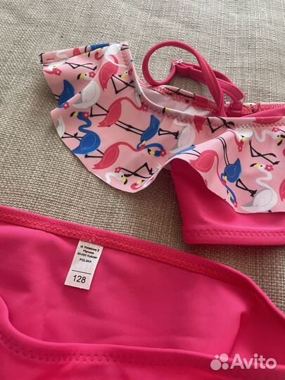 Купальник для девочки coccodrillo 128 новый