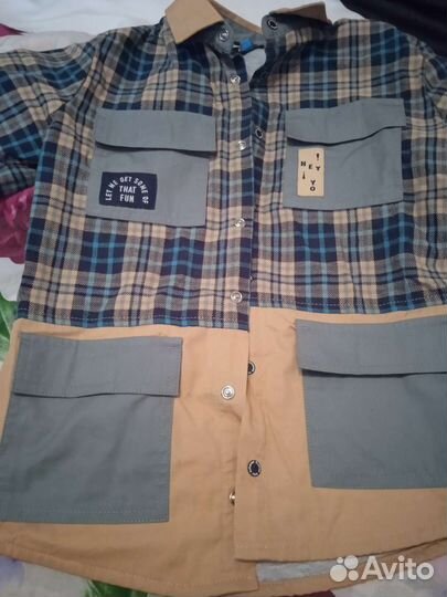 Рубашка на мальчика