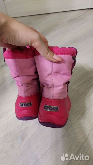 Сапоги crocs c12 утепленные