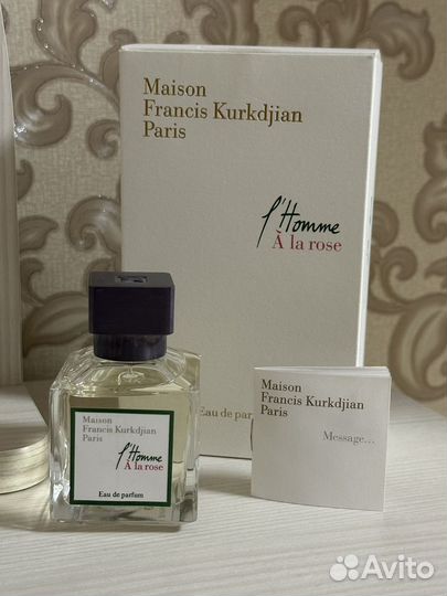 Духи мужские Maison Francis