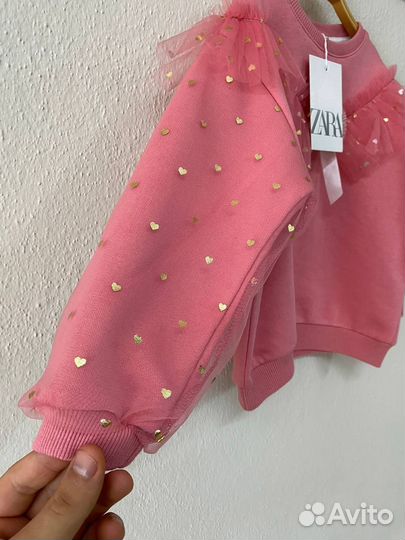 Кофта, Свитшот для девочки zara