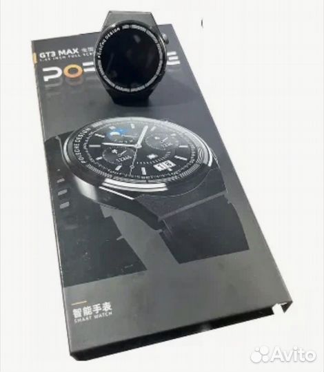 Часы SMART Whatch GT3 MAX porsche Black