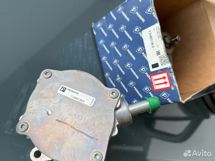 Насос вакумный мерседес 646 мотор