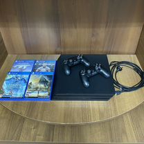 Sony playstation 4 PS4 pro 1tb с играми