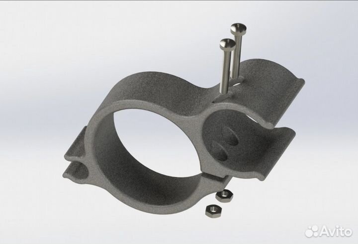 Крепление GoPro и фонаря для подводной охоты