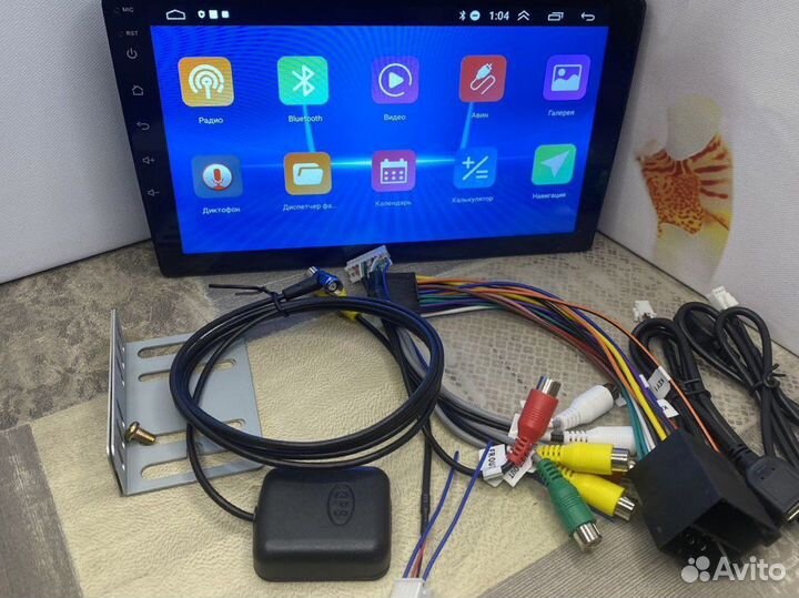 Автомагнитола Android12.4/64.Wi-Fi.GPS
