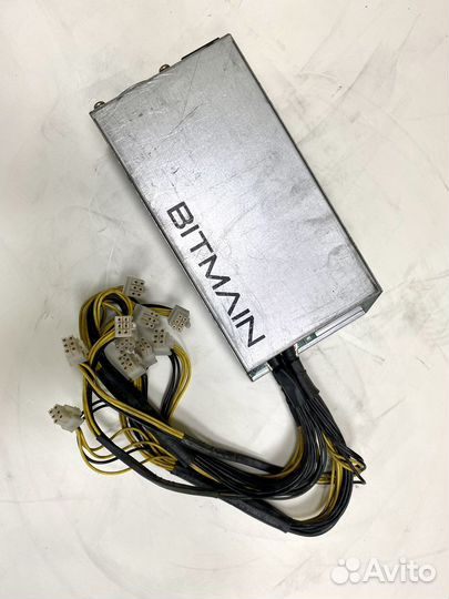 Блок питания ориг для асика S9, L3 (обп APW3 APW7)