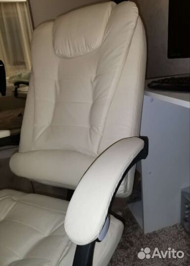 Кресло кожаное компьютерное кресло