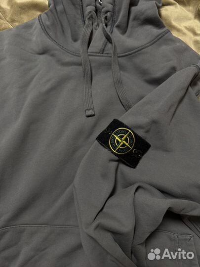 Хлопковое худи Stone Island