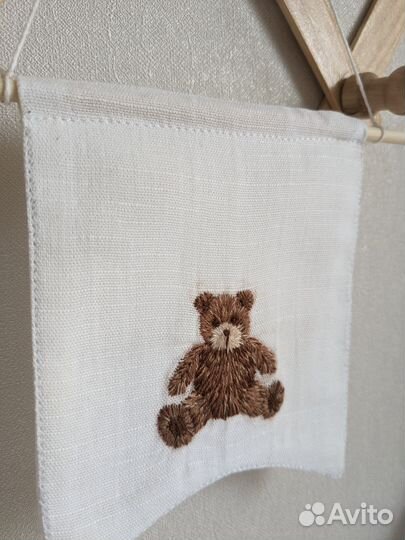 Флажок мишка