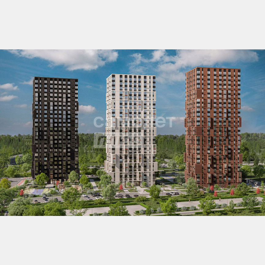 3-к. квартира, 47,7 м², 18/25 эт.