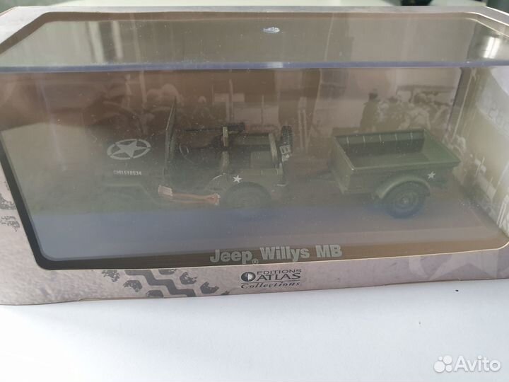 Модель Ford MB Willys 1/43 Atlas