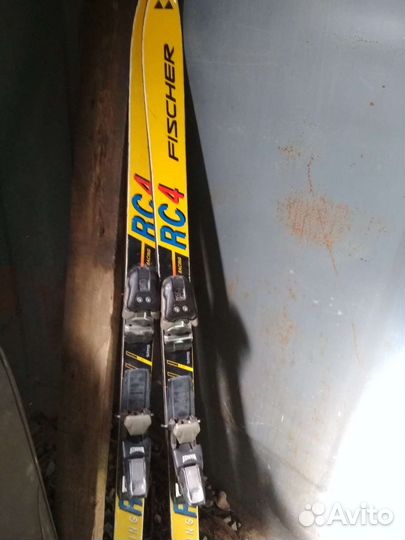 Горные лыжи детские 130см без ботинок