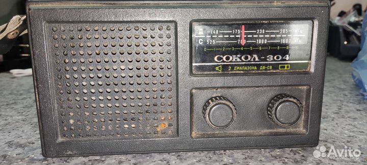 Радиоприемник СССР сокол 304