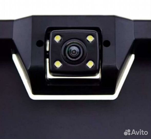 Номерная рамка с камерой заднего вида