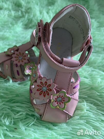 Сандали для девочки 20 размер