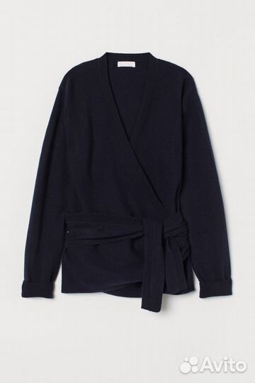 Джемпер H&M кашемировый черный