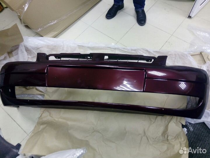 Бампер Приора цв. Портвейн 192