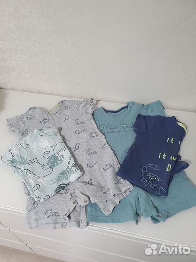 Вещи пакетом на мальчика 74-86