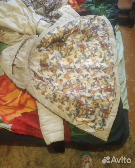 Стеганое пальто