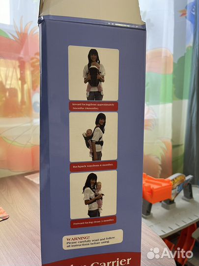 Рюкзак переноска кенгуру babyton