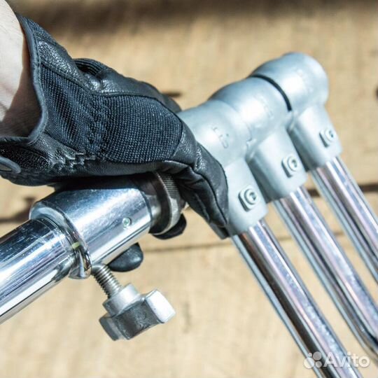 Кожаные перчатки kupo KH-55XLB leather glove extra-large size