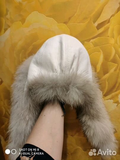 Новая меховая шапка