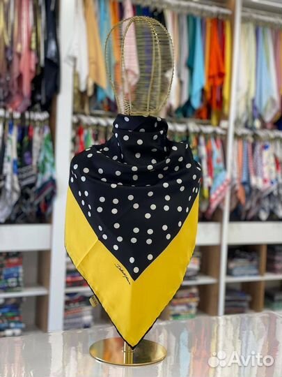 Платки полулюкс Dolce&Gabbana в горох