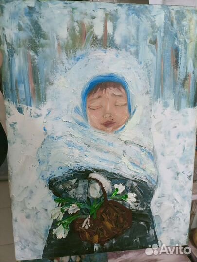 Картина маслом на холсте