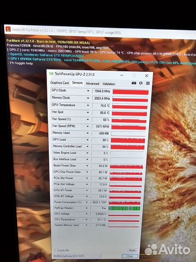 MSI Aero gtx 1070 8gb OC