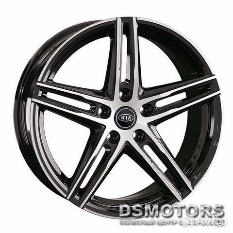 Диски KIA KI343 8/18 5x114.3 ET40.5 d67.1 BKF