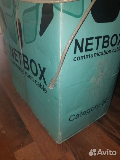 Интернет провод обжатый 10м - 100м