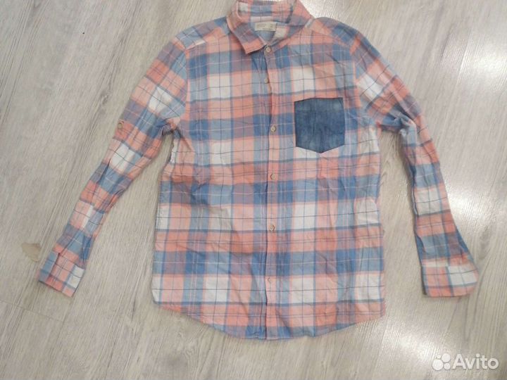 Рубашка джинсовая