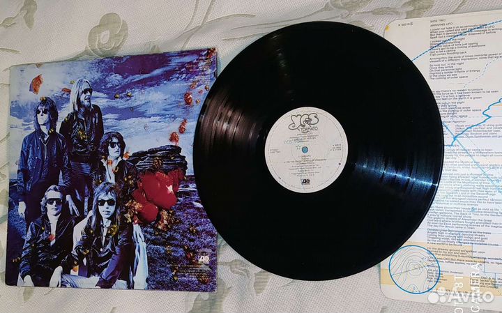 Yes Tormato 1978 UK Виниловая пластинка LP