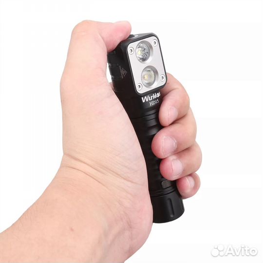 Фонарь налобный Wurkkos HD15, HD15R 2000 lm USB-C