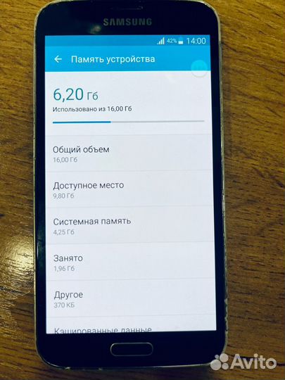 Samsung Galaxy S5 SM-G900F, 2/16 ГБ