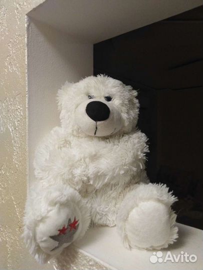 Плюшевый медведь новый. Цена за 2ух