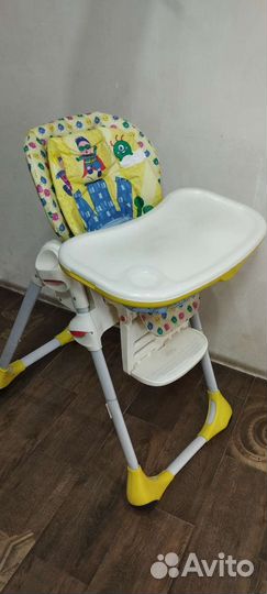 Стульчик для кормления chicco polly